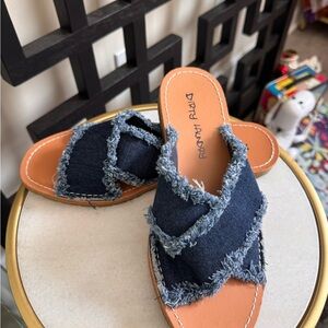 Dirty Laundry Denim Sandals